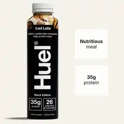 Tesco Huel Black Edition Ready to Drink Iced Latte 500ml offer