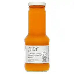 Tesco Tesco Finest Alphonso Mango & Passion Fruit Coulis 275G offer
