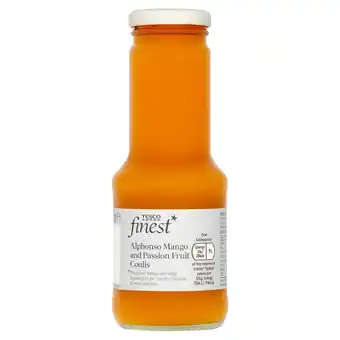 Tesco Tesco Finest Alphonso Mango & Passion Fruit Coulis 275G offer