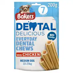 Tesco Bakers Dental Delicious Medium Chicken 200G offer