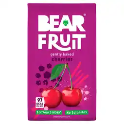 Tesco BEAR Fruit Dried Cherries 75g offer