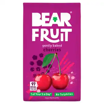 Tesco BEAR Fruit Dried Cherries 75g offer