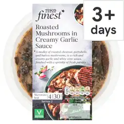 Tesco Tesco Finest Garlic Mushroom Medley 300g offer