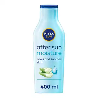 Tesco NIVEA SUN Moisturising After Sun Lotion 400ml offer