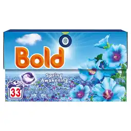 Tesco Bold All in One Washing Liquid Pods Spring Awakening 33 washes 646.8g offer