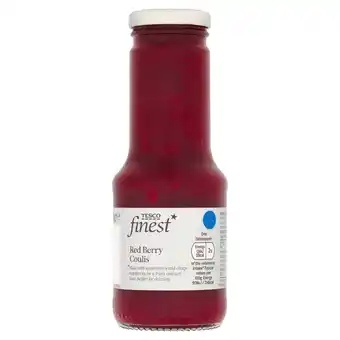 Tesco Tesco Finest Red Berry Coulis 275g offer