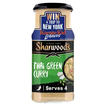 Tesco Sharwood's East Asian Thai Green Curry 415g offer