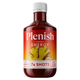 Tesco Plenish Ginger Energy Dosing Bottle 7x Shots 420ml offer