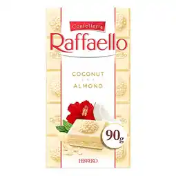 Tesco Ferrero Raffaello White Chocolate Bar 90g offer