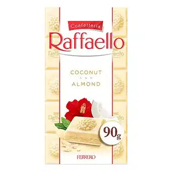 Tesco Ferrero Raffaello White Chocolate Bar 90g offer