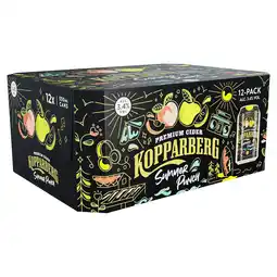 Tesco Kopparberg Summer Punch 12x330ml CAN offer