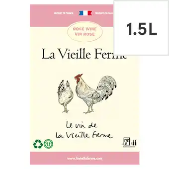 Tesco La Vieille Ferme Rose Wine 1.5L offer