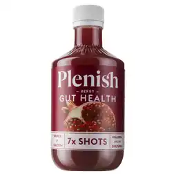 Tesco Plenish Berry Gut Health Dosing Bottle 7x Shots 420ml offer