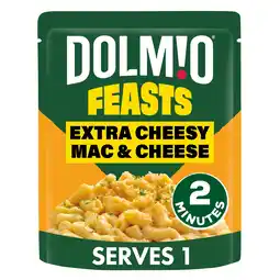 Tesco Dolmio Feasts Cheesy Mac & Cheese Pasta Ready Meal 250g offer