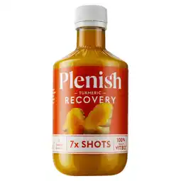 Tesco Plenish Turmeric Recovery Dosing Bottle 7x Shots 420ml offer