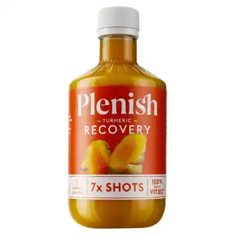 Tesco Plenish Turmeric Recovery Dosing Bottle 7x Shots 420ml offer