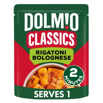 Tesco Dolmio Classics Rigatoni Bolognese Pasta Ready Meal 250g offer