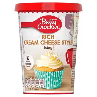Tesco Betty Crocker Rich Cream Cheese Style Icing 400G offer