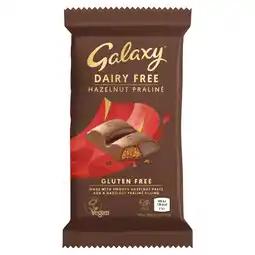 Tesco Galaxy Dairy Free Hazelnut Praline 100g offer