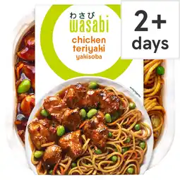 Tesco Wasabi Chicken Teriyaki Yakisoba Noodles 430g offer