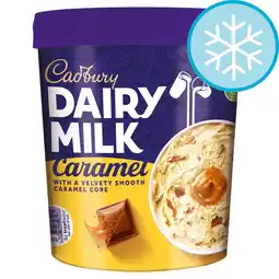 Tesco Cadbury Dairy Milk Caramel Ice Cream 425ml offer