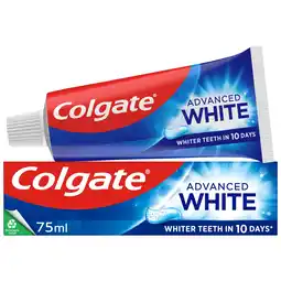 Tesco Colgate Advanced Whitening Toothpaste 75ml offer