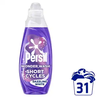 Tesco Persil Wonder Wash Dazzling White Laundry Detergent 31 Washes 837ml offer