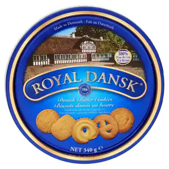 Tesco Royal Dansk Danish Butter Cookies 340g offer