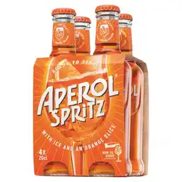 Tesco Aperol Spritz 4x20cl offer