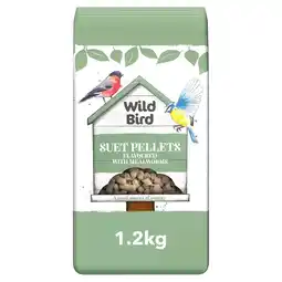 Tesco Wild Bird Suet Pellets Flavoured with Mealworms Bird Food 1.2kg offer