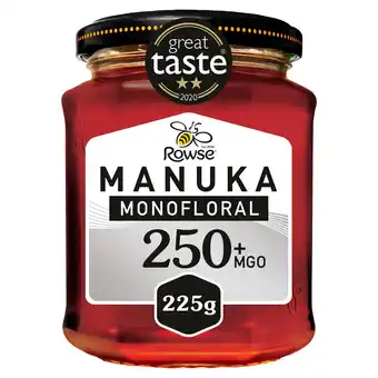 Tesco Rowse Authentic Manuka New Zealand Honey 250+ Mgo 225G offer