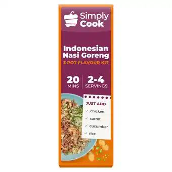 Tesco Simply Cook Nasi Goreng Recipe Kit 71g offer