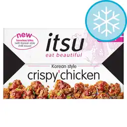 Tesco itsu Korean style crispy chicken 340g offer
