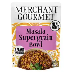Tesco Merchant Gourmet Masala Supergrain Bowl 220g offer
