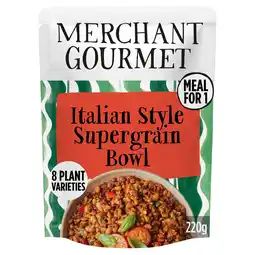 Tesco Merchant Gourmet Italian Supergrain Bowl 220g offer