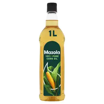 Tesco Mazola Corn Oil 1ltr offer