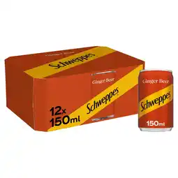 Tesco Schweppes Ginger Beer 12 x 150ml offer