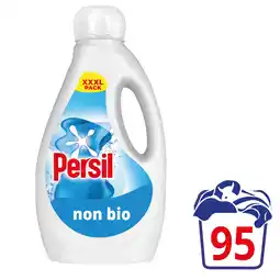 Tesco Persil Non Bio Laundry Washing Liquid Detergent 95 Washes 2565ml offer