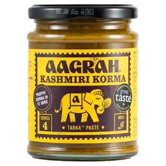 Tesco Aagrah Kashmiri Korma Paste 270g offer