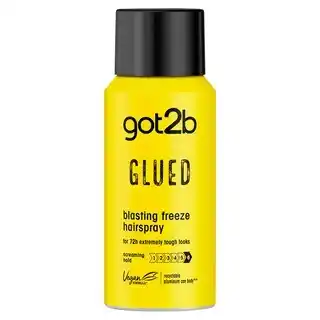 Tesco Schwarzkopf Got2b Glued Blasting Freeze Spray 100Ml offer