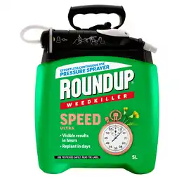 Tesco Round Up Speed Ultra Pump & Go 5L Non Glypho offer