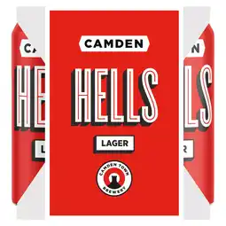 Tesco Camden Hells 4 x 440ml offer