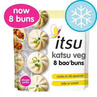 Tesco itsu 8 katsu veg bao buns 256g offer