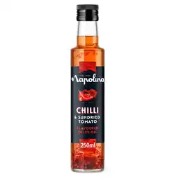 Tesco Napolina Chilli & Sundried Tomato Flavoured Olive Oil 250ml offer