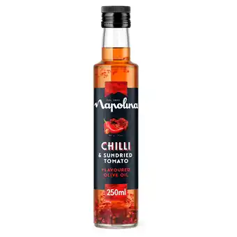 Tesco Napolina Chilli & Sundried Tomato Flavoured Olive Oil 250ml offer