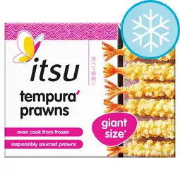 Tesco itsu tempura prawns 150g offer