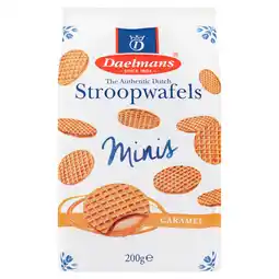 Tesco Daelmans Mini Caramel Stroopwafels 200g offer