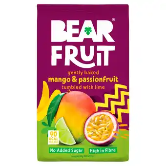 Tesco BEAR Fruit Dried Mango & Passion Fruit 85g offer