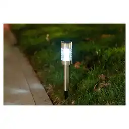 Tesco Tesco Large Solar Stainless Steel Stake Light offer