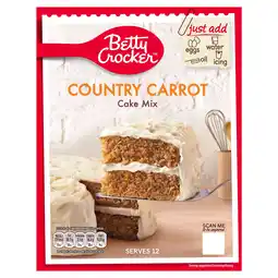 Tesco Betty Crocker Country Carrot Cake Mix 425G offer